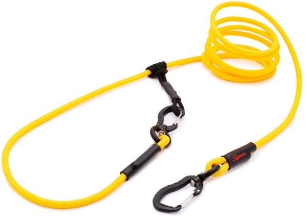 EASYLONG Hundeleine TWIST mini - S - 3,5m - gelb